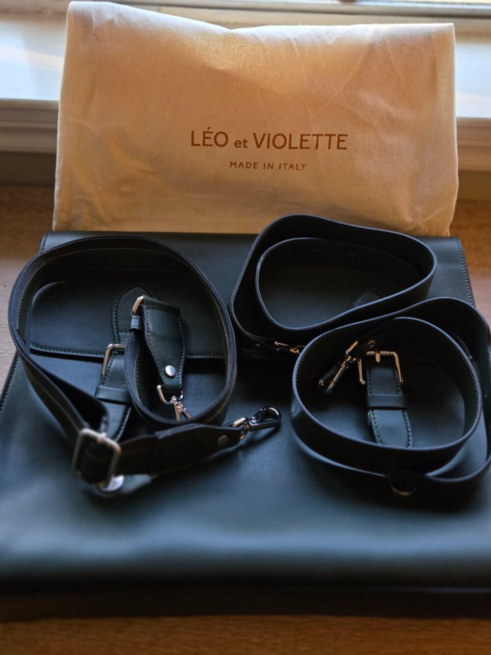Leo Et Violette - RETIRED Petit Cartable NWT - Briefcase/Messenger Bag/Backpack - Picture 10 of 13